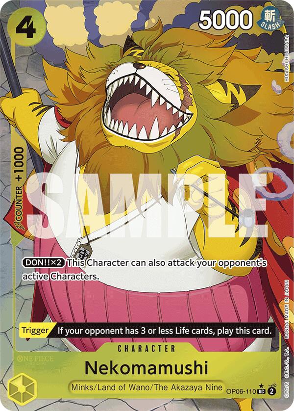 Nekomamushi (Full Art) [PRB-01 - OP06-110]