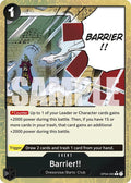 Barrier!! (Textured Foil) [PRB-01 - OP04-095]