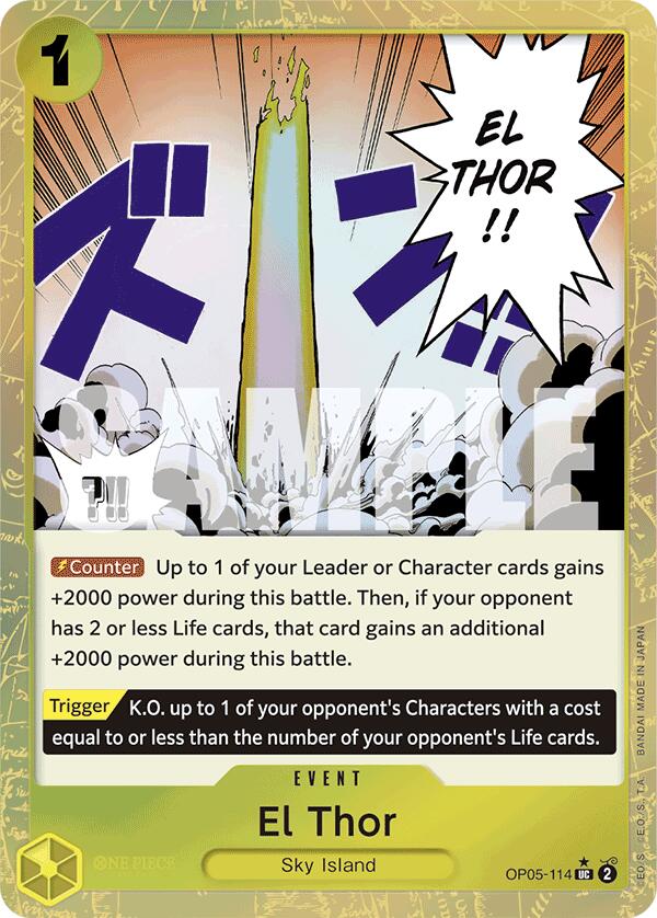 El Thor (Textured Foil) [PRB-01 - OP05-114]