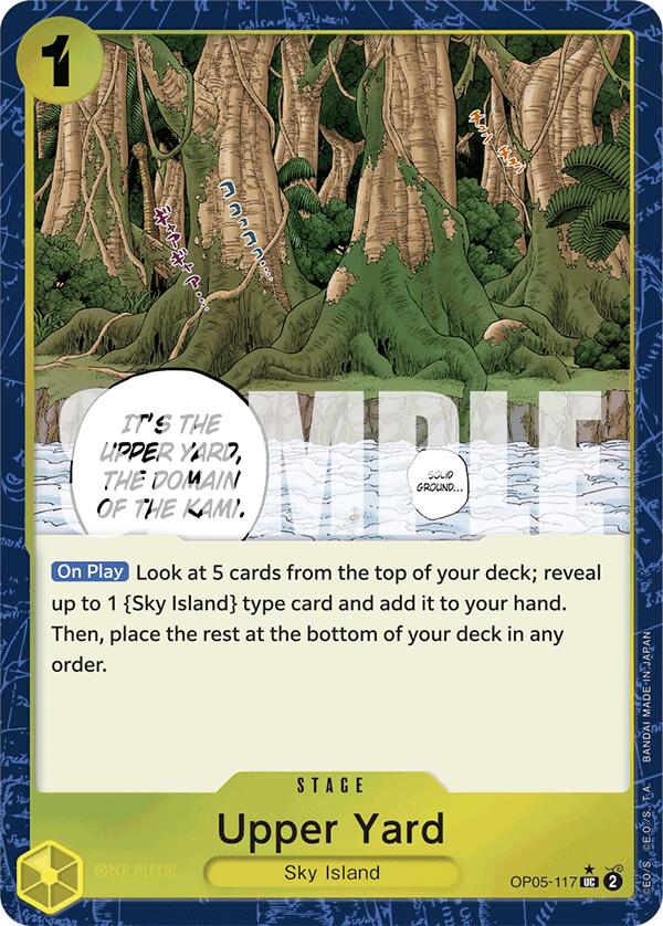 Upper Yard (Textured Foil) [PRB-01 - OP05-117]