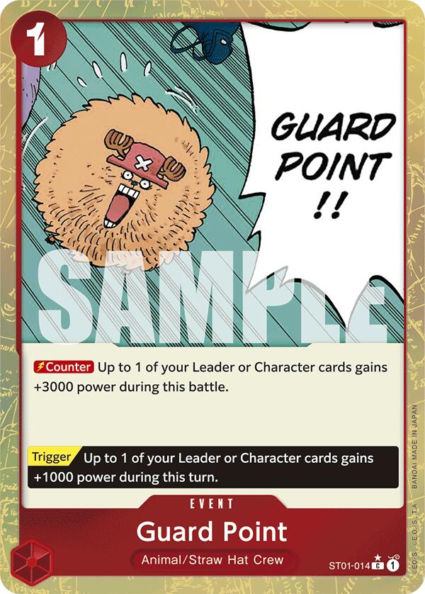 Guard Point (Textured Foil) [PRB-01 - ST01-014]