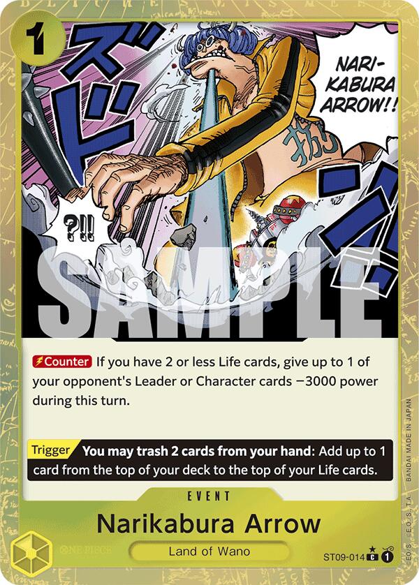 Narikabura Arrow (Textured Foil) [PRB-01 - ST09-014]