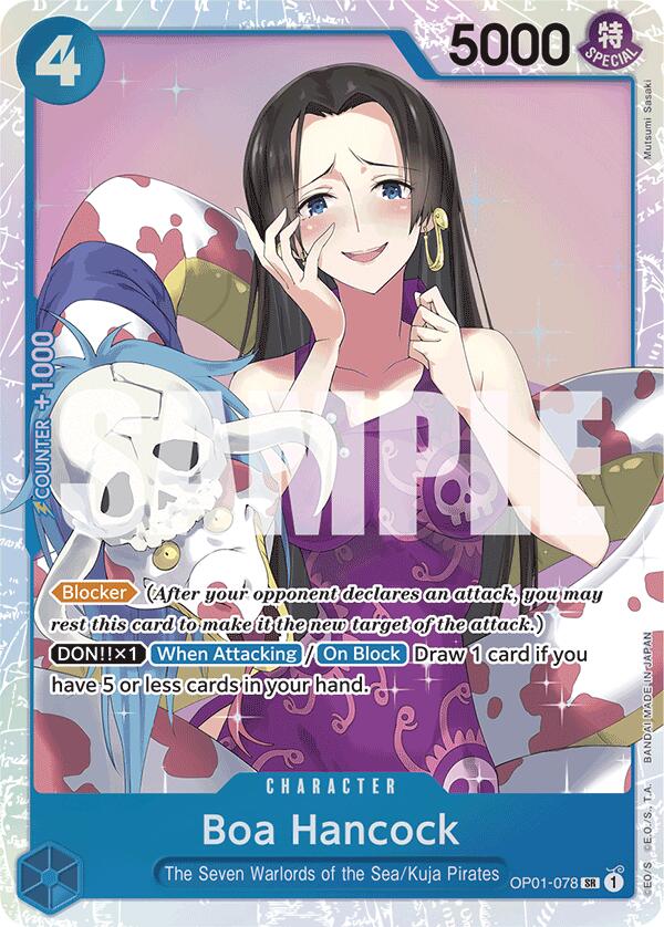 Boa Hancock (OP01-078) (Reprint) [PRB-01 - OP01-078]