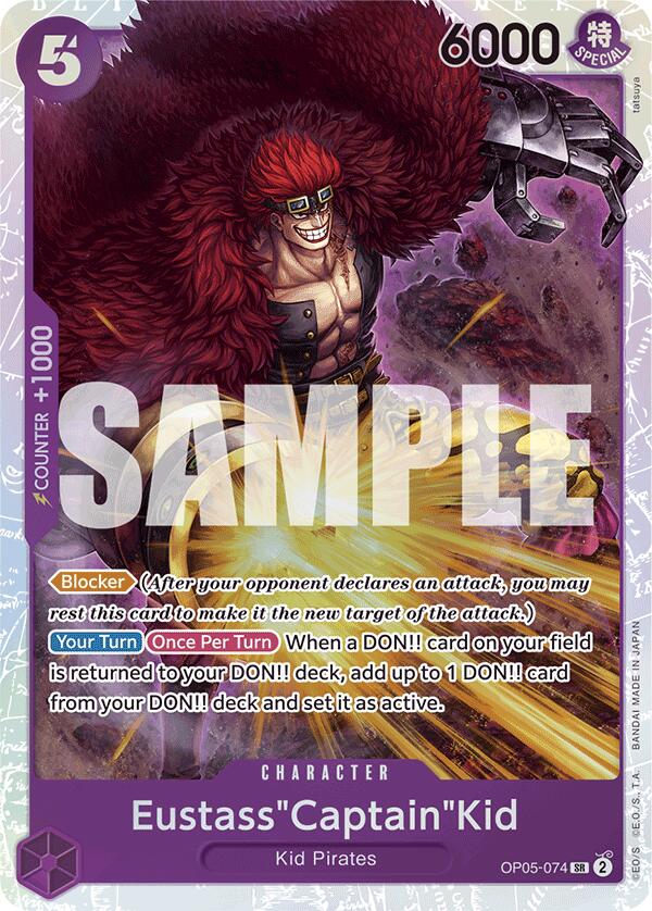 Eustass"Captain"Kid (Reprint) [PRB-01 - OP05-074]