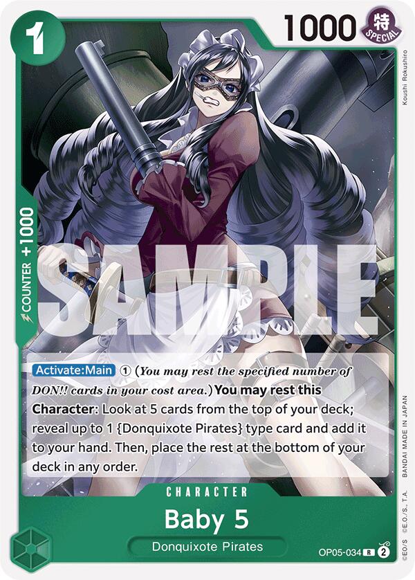 Baby 5 (OP05-034) (Reprint) [PRB-01 - OP05-034]