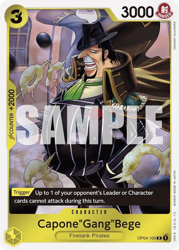 Capone"Gang"Bege (OP04-100) (Reprint) [PRB-01 - OP04-100]