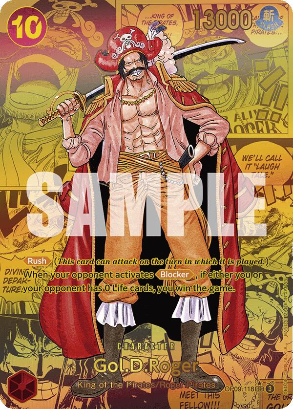 Gol.D.Roger (Manga) [OP09 - OP09-118]