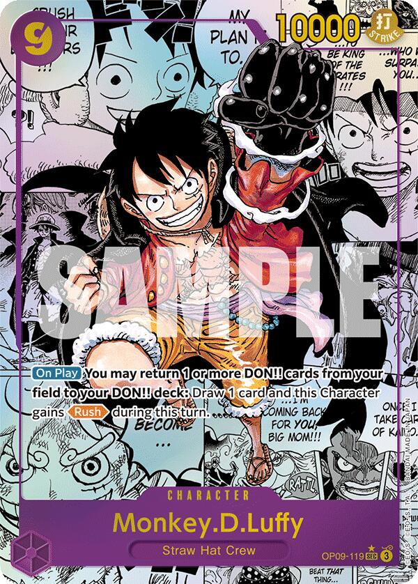 Monkey.D.Luffy (119) (Manga) [OP09 - OP09-119]