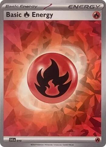 Basic Fire Energy (Cracked Ice Holo) [SVE - 010]