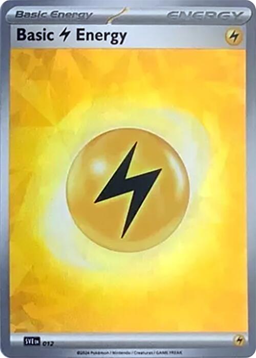 Basic Lightning Energy (Cracked Ice Holo) [SVE - 012]