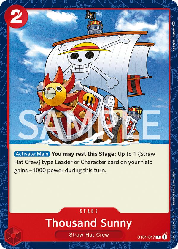 Thousand Sunny [OPRP - ST01-017]