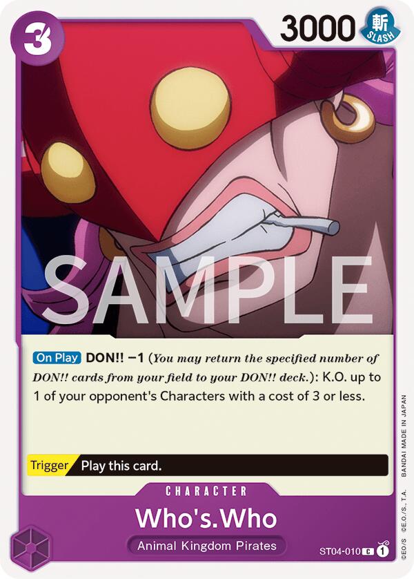 Who's.Who [OPRP - ST04-010]