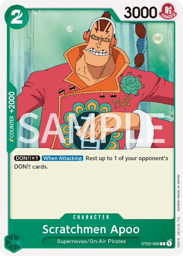 Scratchmen Apoo [OPRP - ST02-008]