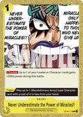 Never Underestimate the Power of Miracles!! [OP09 ANN - OP09-116]