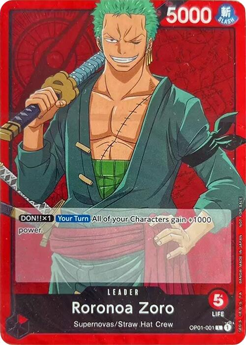 Roronoa Zoro [OPDD - OP01-001]