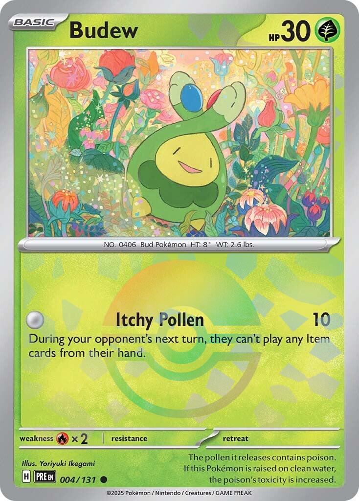 Budew (Poke Ball Pattern) [PRE - 004/131]
