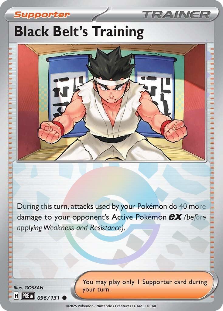 Black Belt's Training - 096/131 (Poke Ball Pattern) [PRE - 096/131]