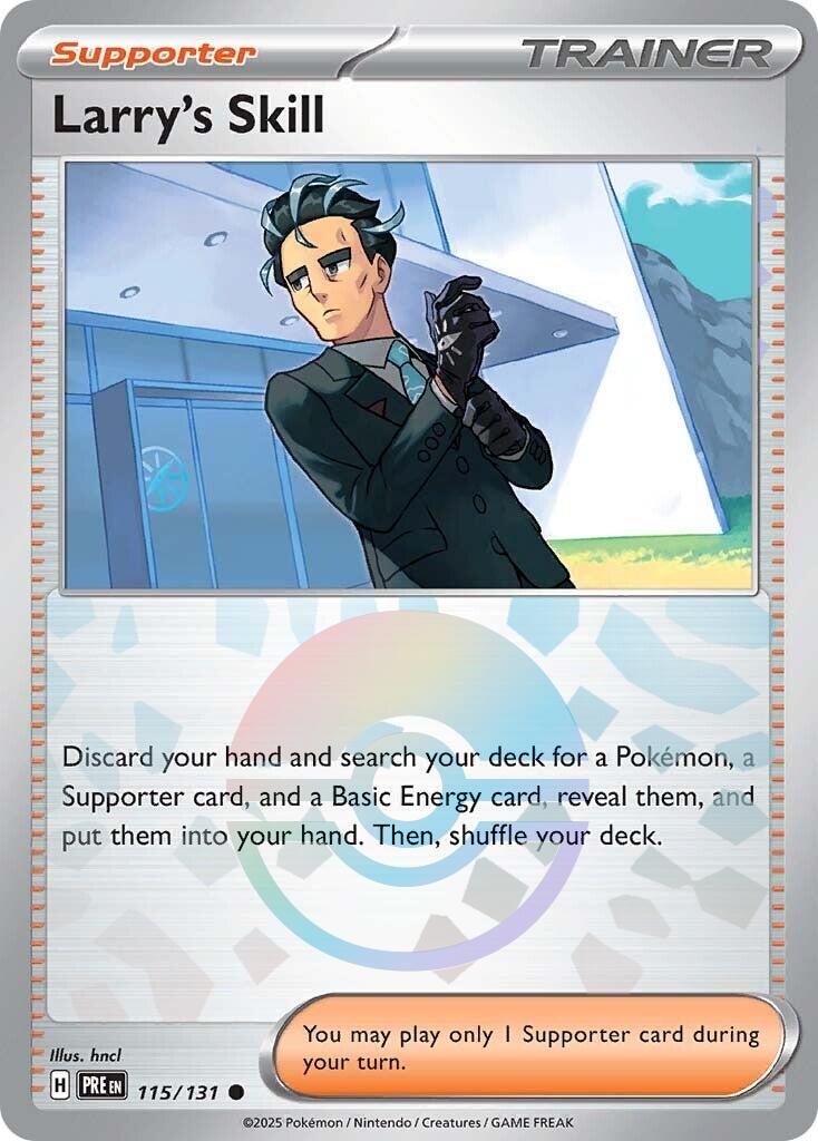 Larry's Skill - 115/131 (Poke Ball Pattern) [PRE - 115/131]