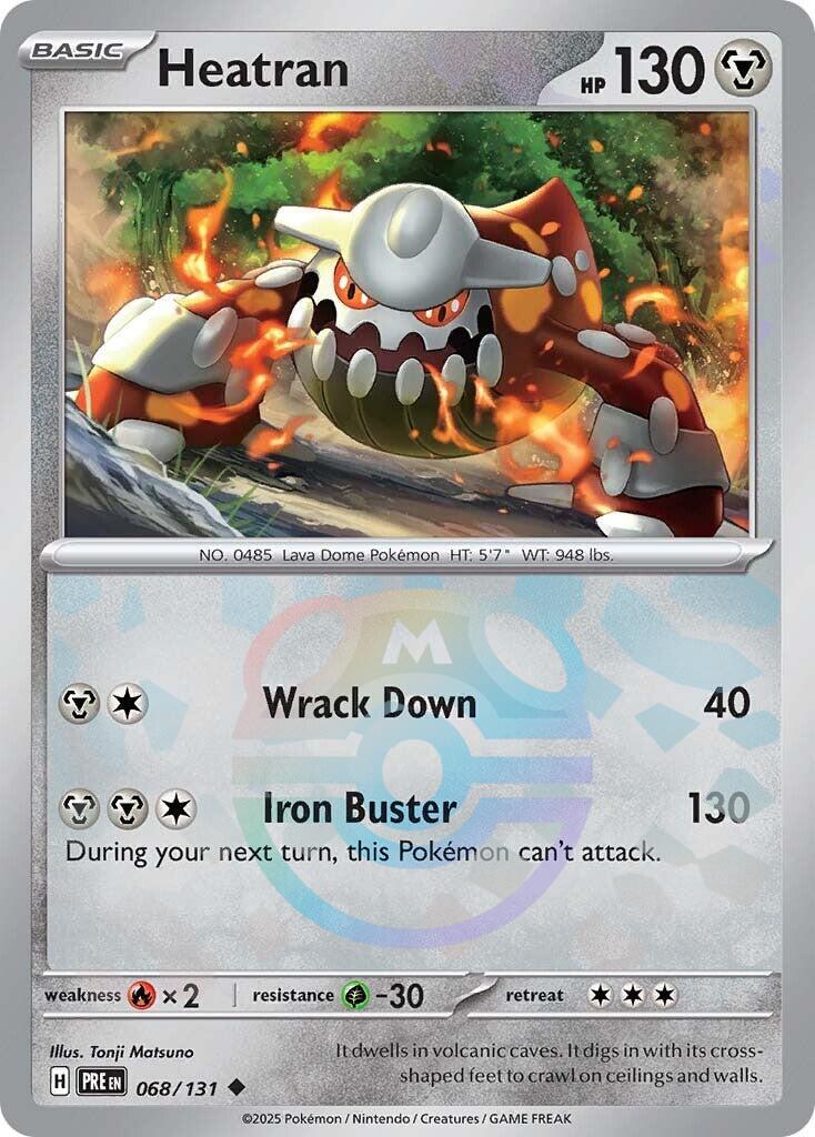 Heatran (Master Ball Pattern) [PRE - 068/131]
