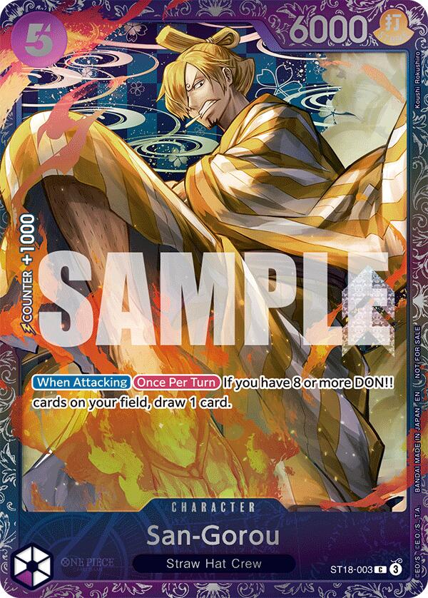 San-Gorou (Treasure Cup 2025) [OP-PR - ST18-003]