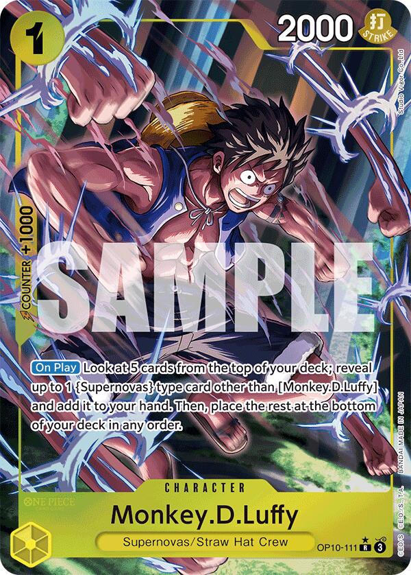 Monkey.D.Luffy (111) (Parallel) [OP10 - OP10-111]