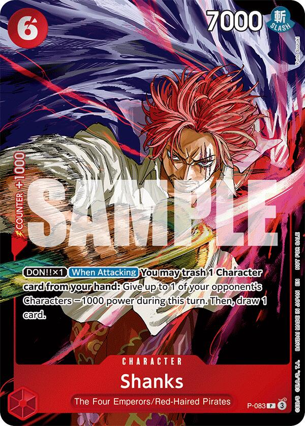 Shanks (Event Pack Vol. 6) [OP-PR - P-083]