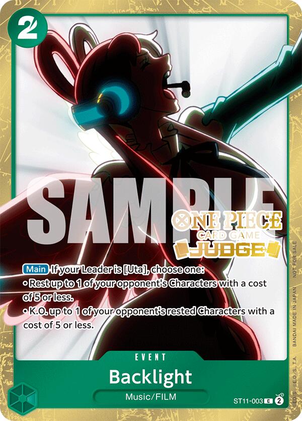 Backlight (Judge Pack Vol. 5) [OP-PR - ST11-003]