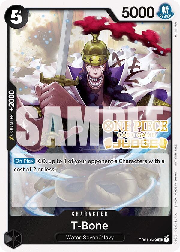 T-Bone (Judge Pack Vol. 5) [OP-PR - EB01-049]