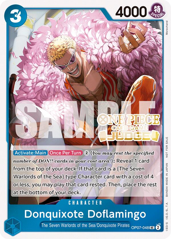 Donquixote Doflamingo (Judge Pack Vol. 5) [OP-PR - OP07-048]