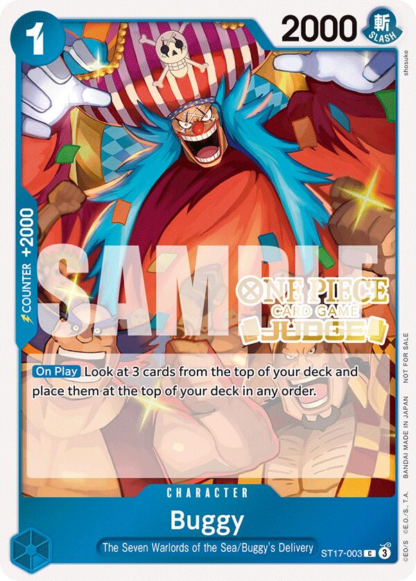 Buggy (Judge Pack Vol. 5) [OP-PR - ST17-003]