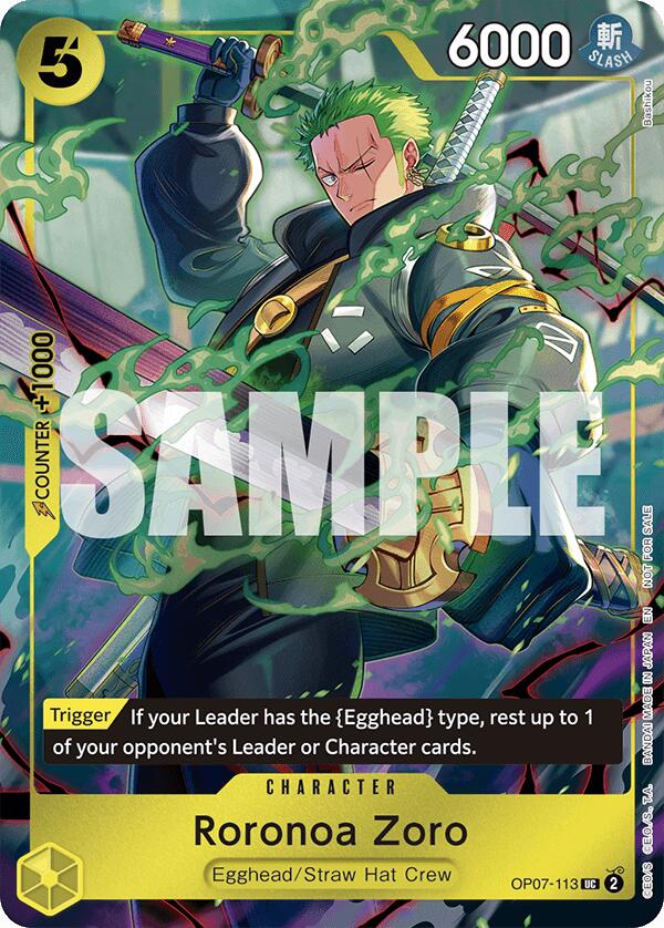 Roronoa Zoro (One Piece Day Dallas 2025) [OP-PR - OP07-113]