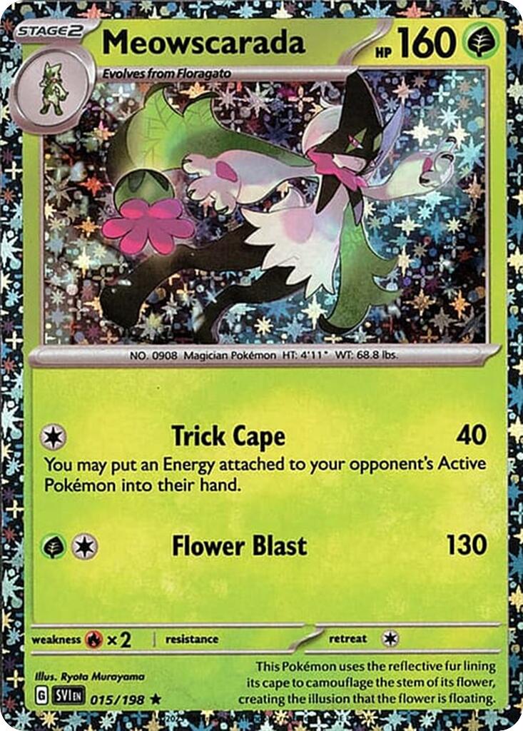 Meowscarada - 015/198 (Sparkle Holo) [MCAP - 015/198]