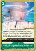 Gum-Gum Dragon Fire Pistol Twister Star [OP10 RE - OP10-039]