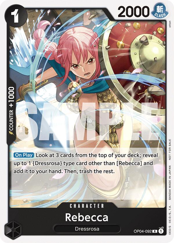 Rebecca (Tournament Pack 2025 Vol. 2) [OP-PR - OP04-092]