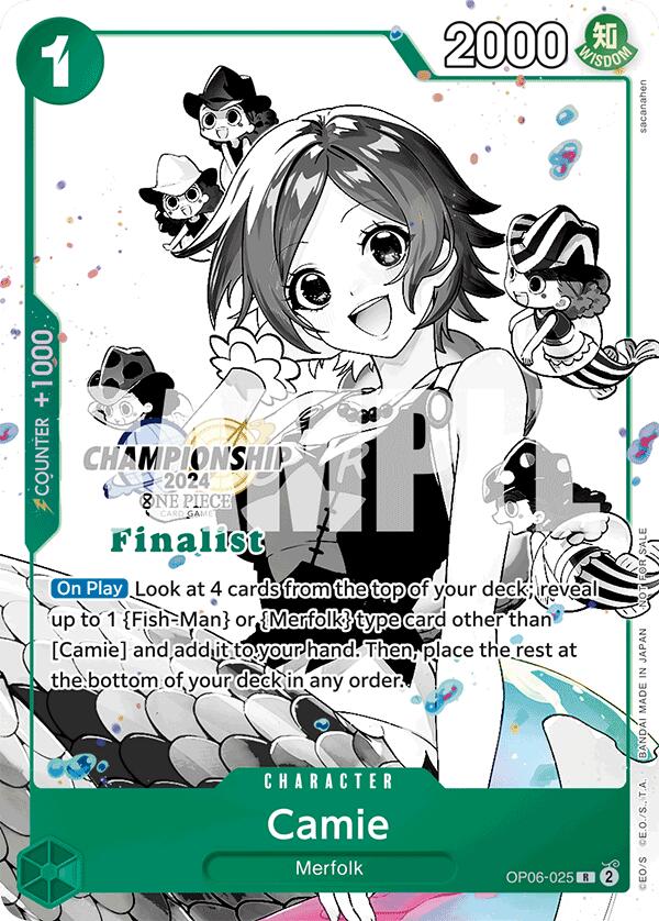 Camie (Championship 2024 Finalist Card Set Vol. 2) [OP-PR - OP06-025]