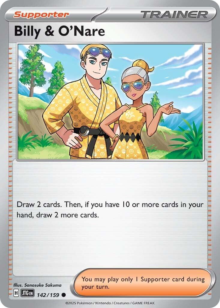 Billy & O'Nare [JTG - 142/159]