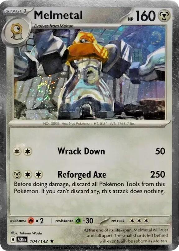 Melmetal - 104/142 (Cosmos Holo) [MCAP - 104/142]