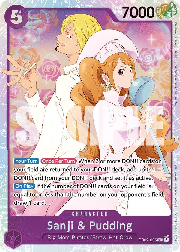 Sanji & Pudding [EB-02 - EB02-035]
