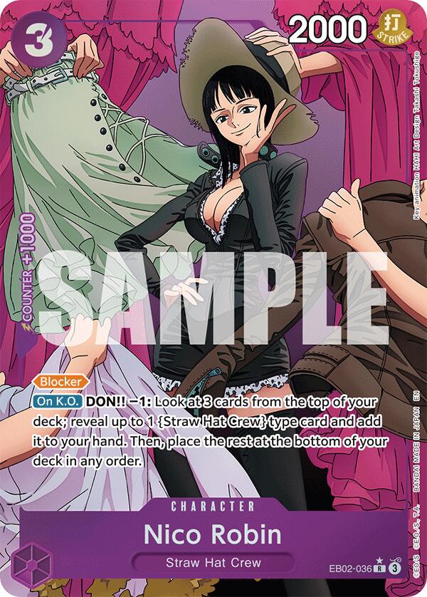 Nico Robin (Alternate Art) [EB-02 - EB02-036]