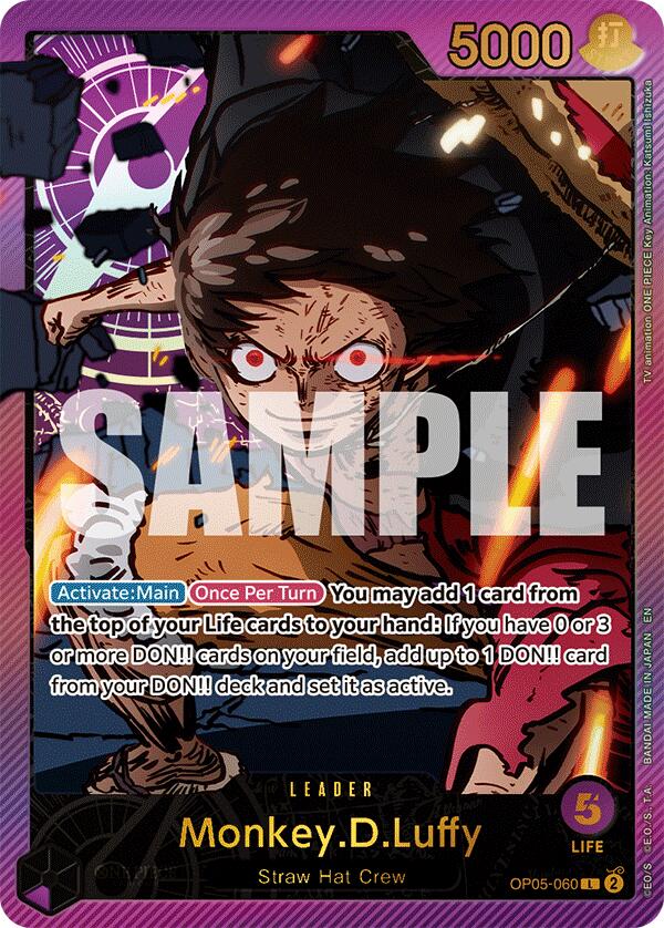 Monkey.D.Luffy (SP) [EB-02 - OP05-060]