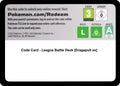 Code Card - League Battle Deck [Dragapult ex] [MCAP]