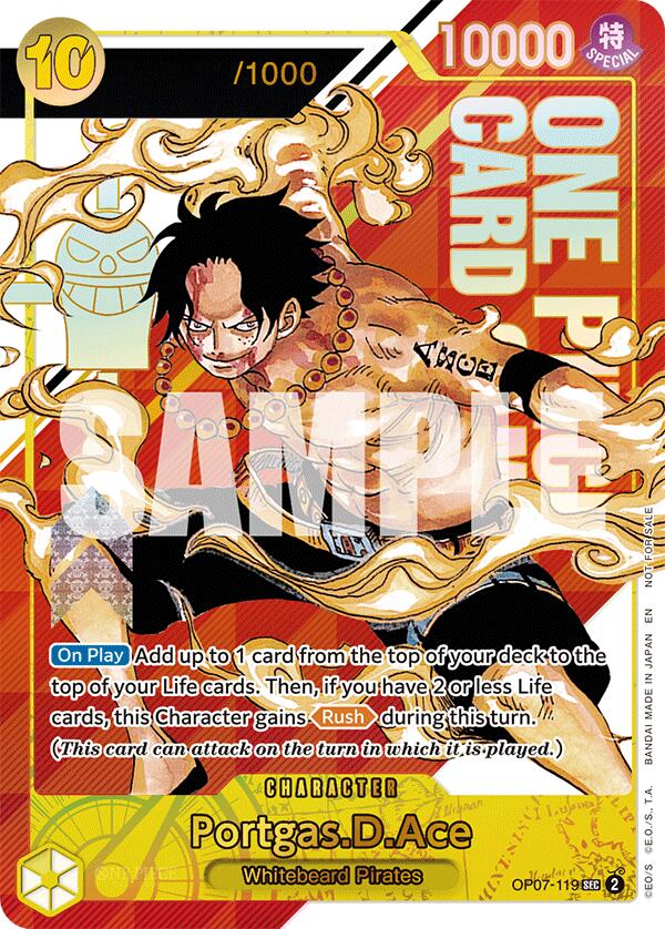 Portgas.D.Ace (Serial Numbered) [OP-PR - OP07-119]