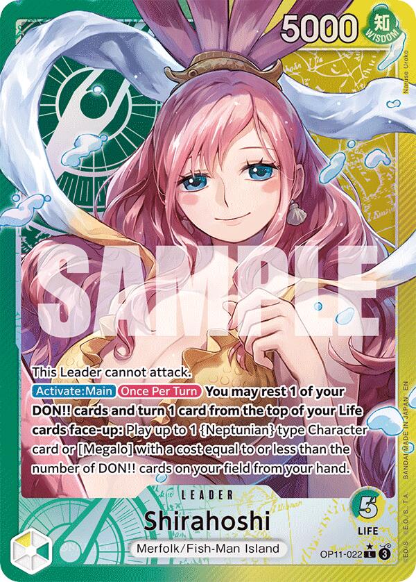Shirahoshi (022) (Alternate Art) [OP11 - OP11-022]