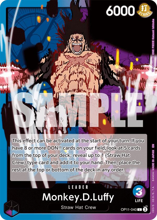 Monkey.D.Luffy (040) [OP11 - OP11-040]