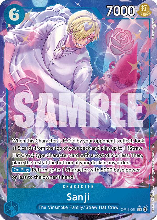 Sanji (Alternate Art) [OP11 - OP11-051]