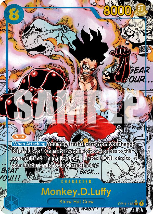 Monkey.D.Luffy (118) (Manga) [OP11 - OP11-118]
