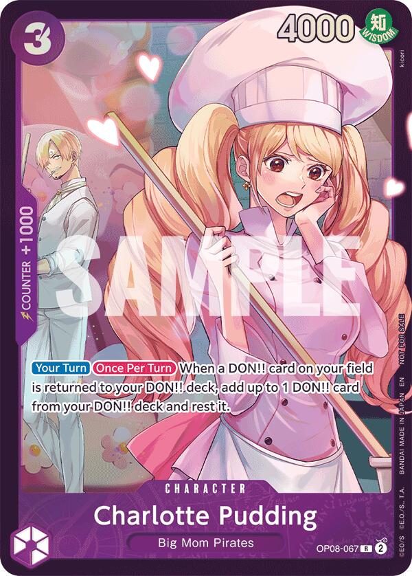 Charlotte Pudding (Store Treasure Cup 2025) [OP-PR - OP08-067]