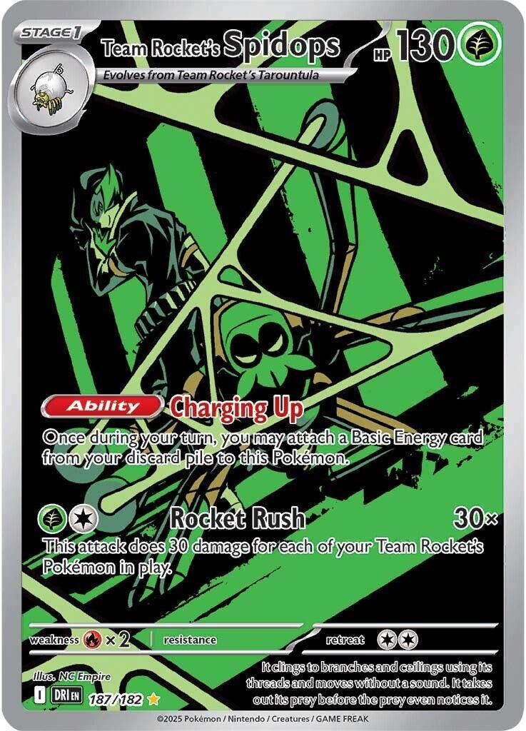 Team Rocket's Spidops - 187/182 [DRI - 187/182]