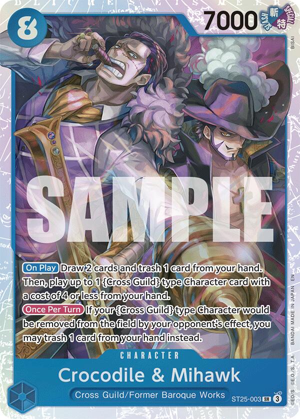 Crocodile & Mihawk [ST-25 - ST25-003]