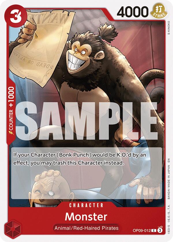 Monster (Reprint) [ST-23 - OP09-012]